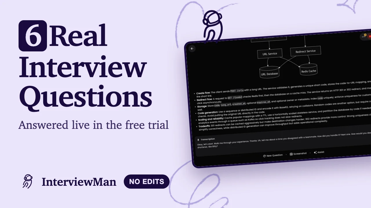 6 Real Interview Questions Answered Live in the Free Trial