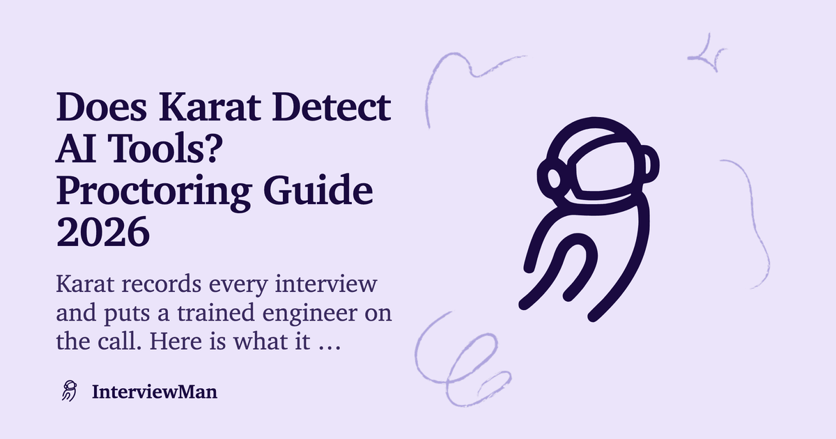 Does Karat Detect AI Tools? Proctoring Guide 2026 - Detection | InterviewMan Blog