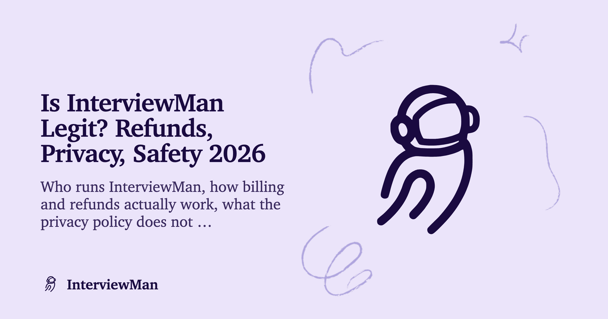 Is InterviewMan Legit? Refunds, Privacy, Safety 2026