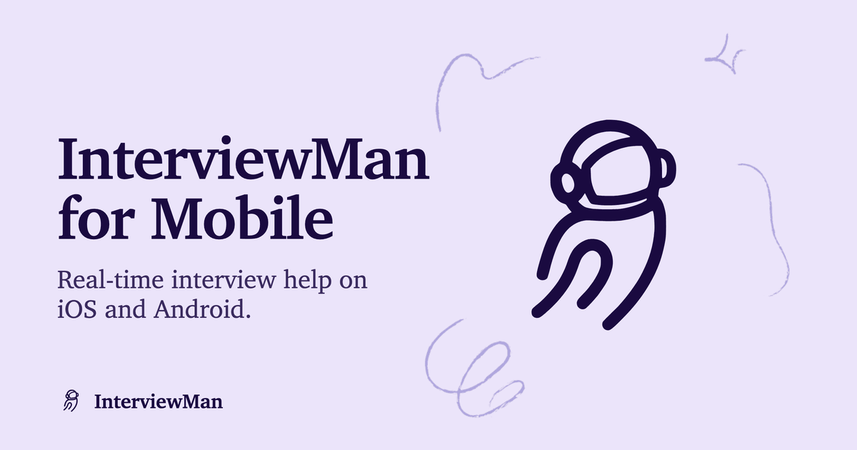 Download Mobile App - iOS & Android | InterviewMan